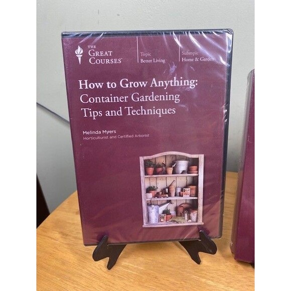 The Great Courses How to Grow Anything Melinda Myers DVDs & Guidebook New Sealed - Picture 2 of 8